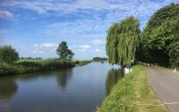 uitzicht over het water